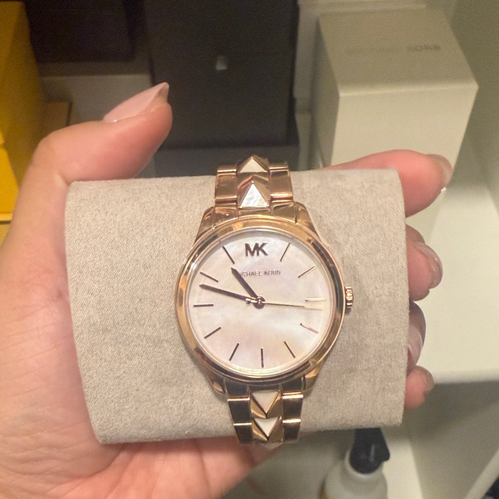 Michael Kors Rose Gold Bracelet Watch